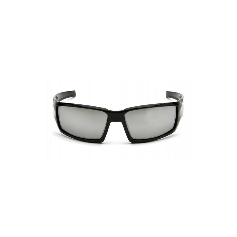 Pyramex VGSB570T Silver Mirror Anti-Fog Lens with Black Frame