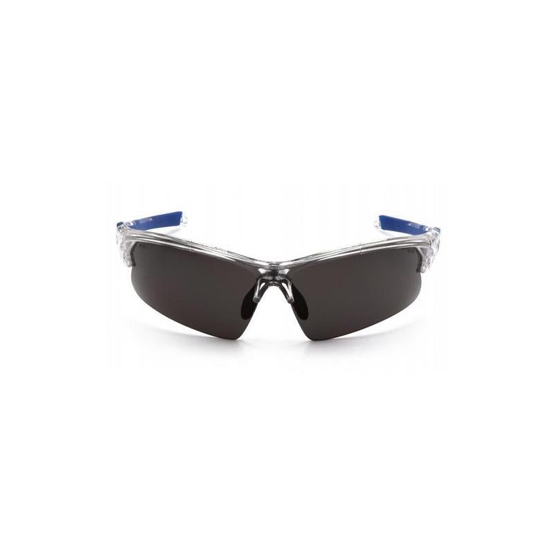 Pyramex VGSC1620T Gray Lens with Clear/Blue Frame