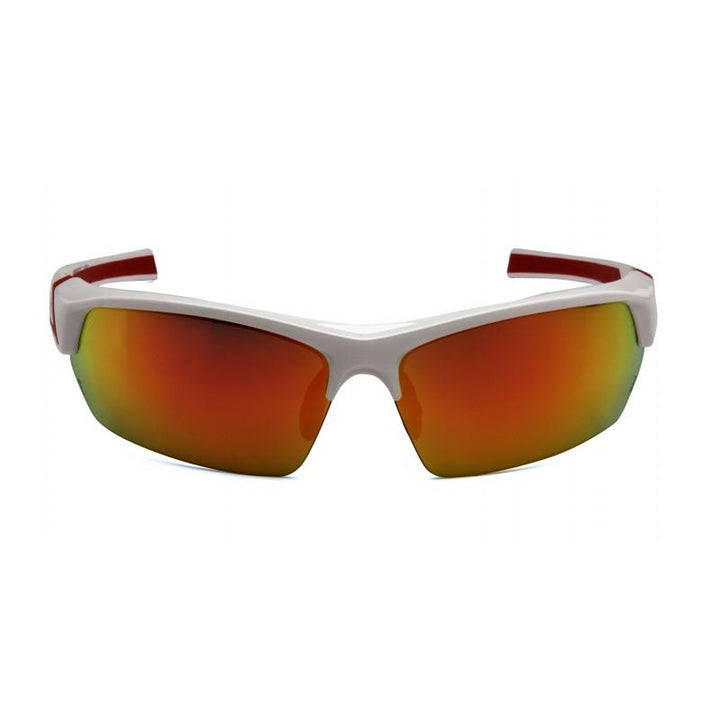 Pyramex VGSWR351 Tensaw Red Mirror Polarized Lens with White and Red Frame