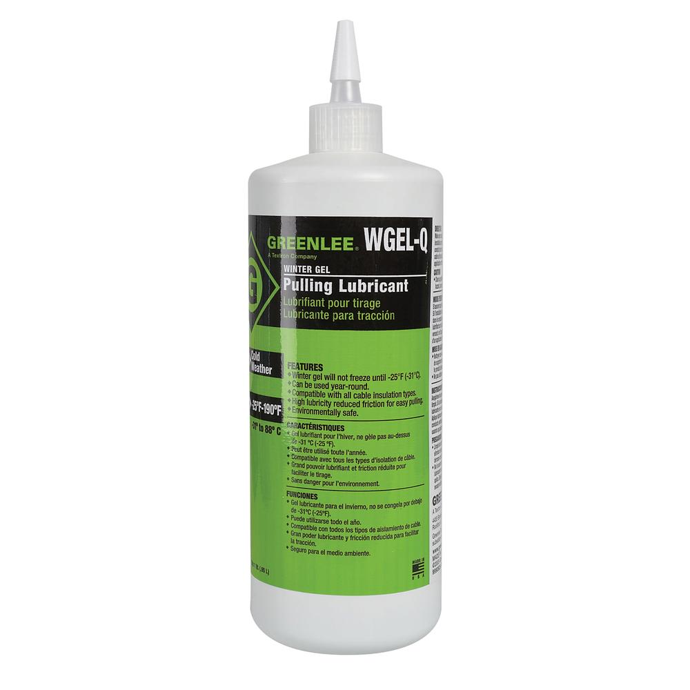 Greenlee WGEL-Q 1 Quart Winter Gel Lube