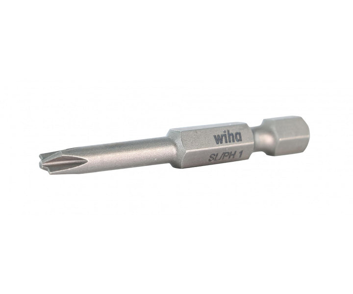 Wiha Tools 71452 Xeno Terminal Block Power Bits, #1 x 50 mm, 10 Pk.