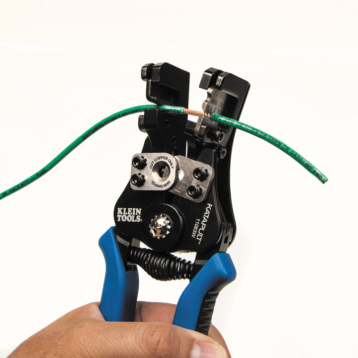 Klein Tools 11063W Katapult® Solid and Stranded Wire Stripper/Cutter