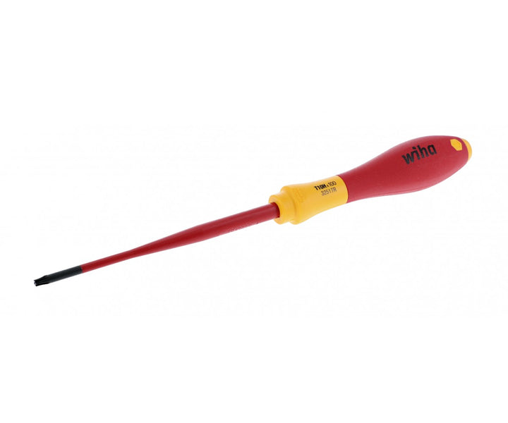 Wiha Tools 32506 Insulated SlimLine Securty TORX Screwdriver, T10s x 100 mm