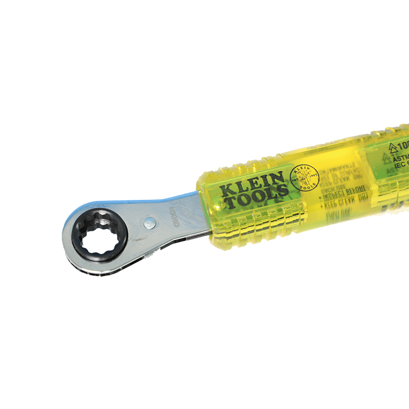 Klein Tools KT223X4-INS Lineman's Insulating 4-in-1 Box Wrench