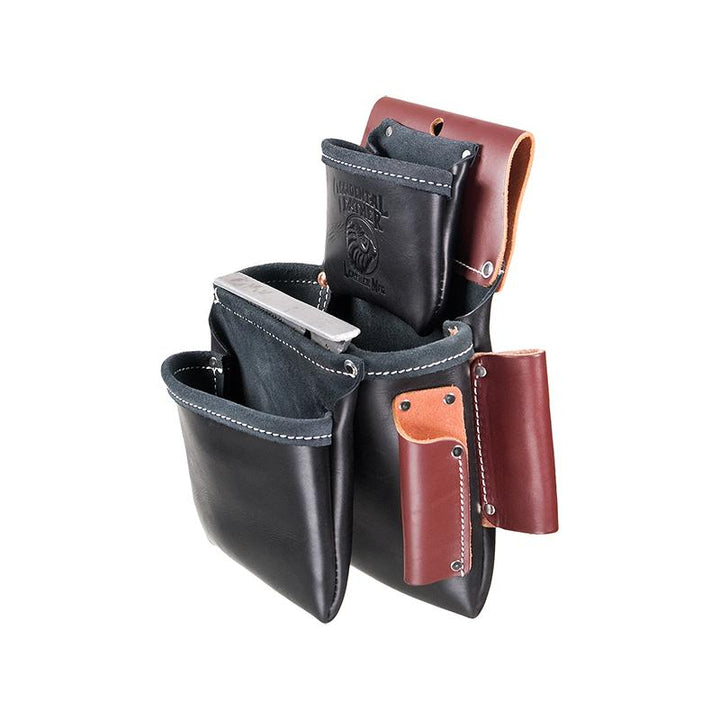 Occidental Leather B5060 3 Pouch Pro Fastener Bag - Black