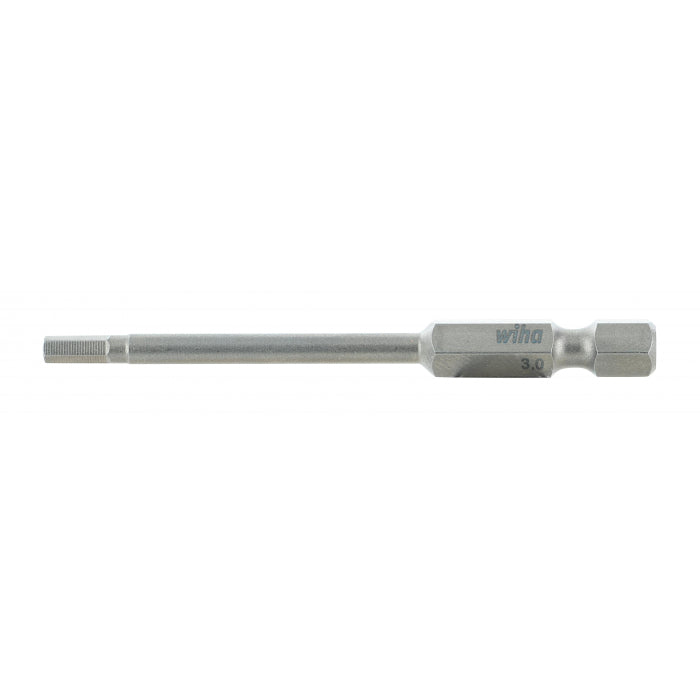 Wiha Tools 74353 Hex Metric Power Bit, 3.0 mm x 70 mm, 10 Pk.