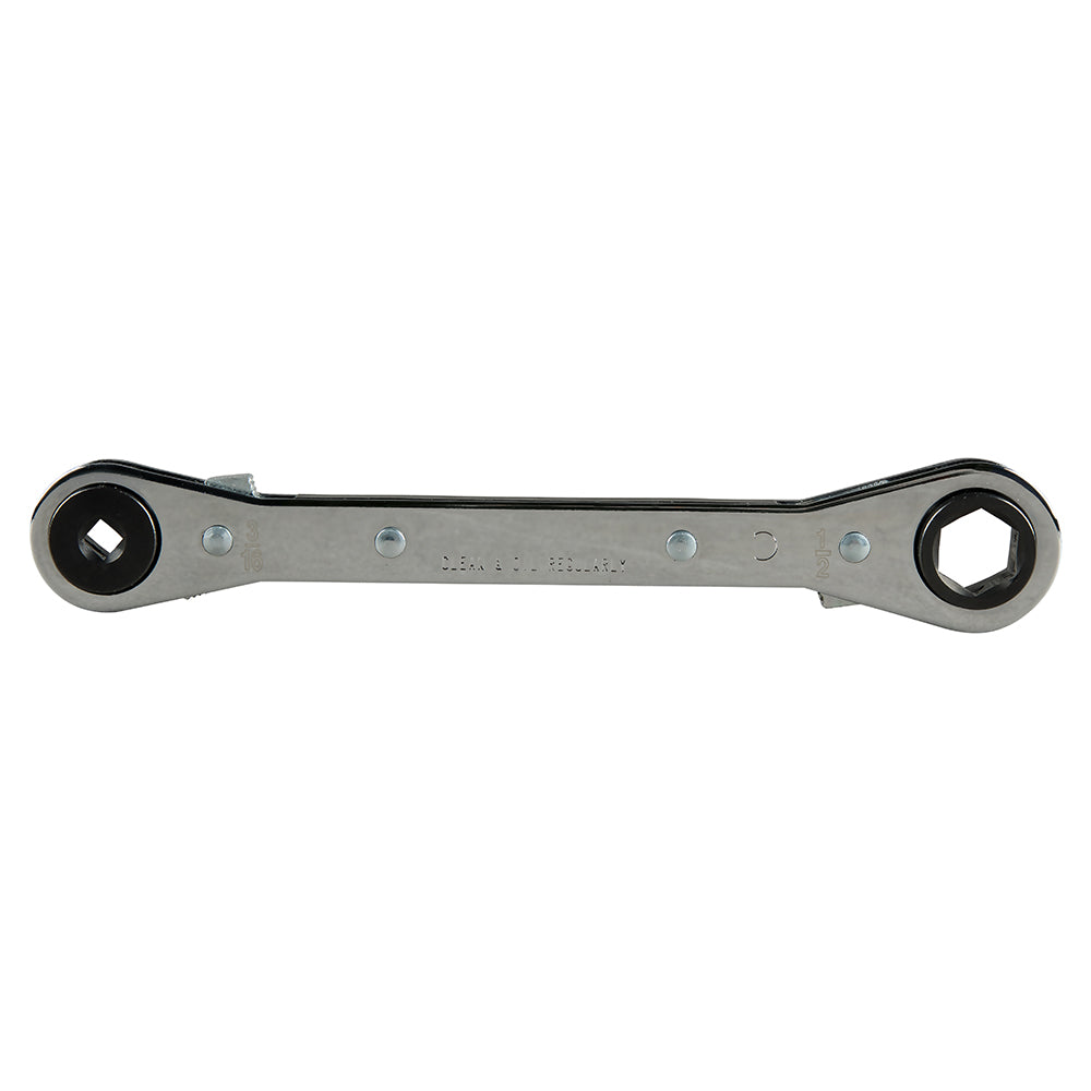 Klein Tools 68309 Ratcheting Refrigeration Wrench, 6 3/16"