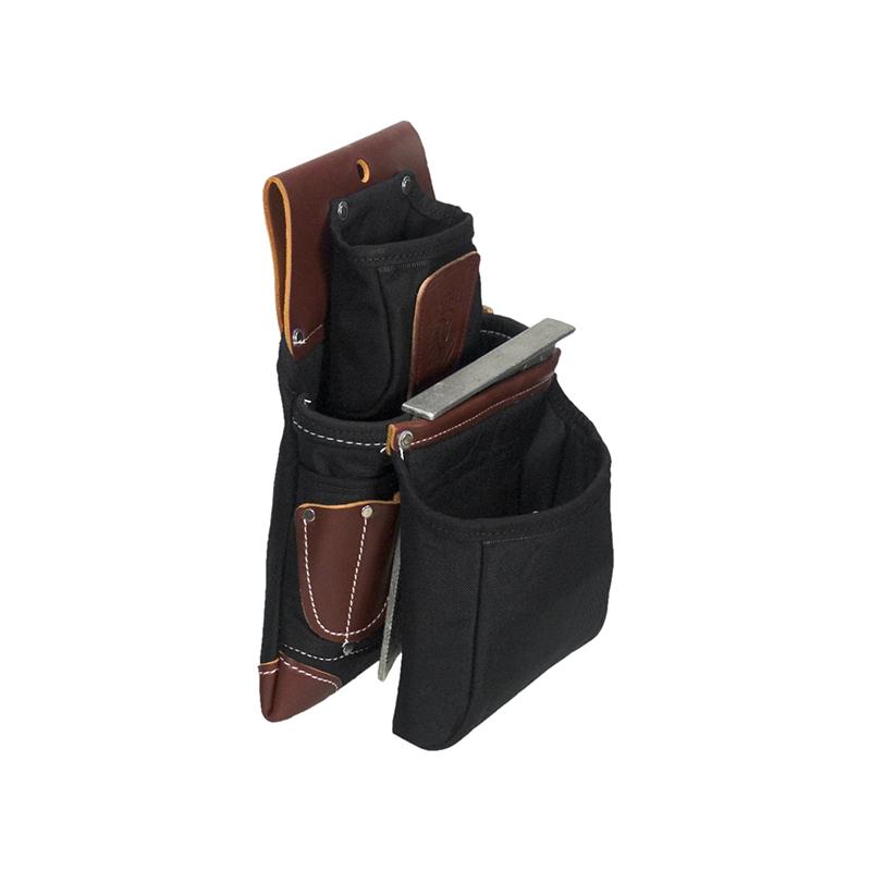 Occidental Leather B8060 OxyLights 3 Pouch Fastener Bag - Black