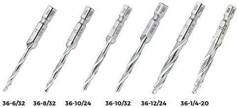 Ideal Electrical 36-600 8-Piece SmoothStart Drill Tap Kit