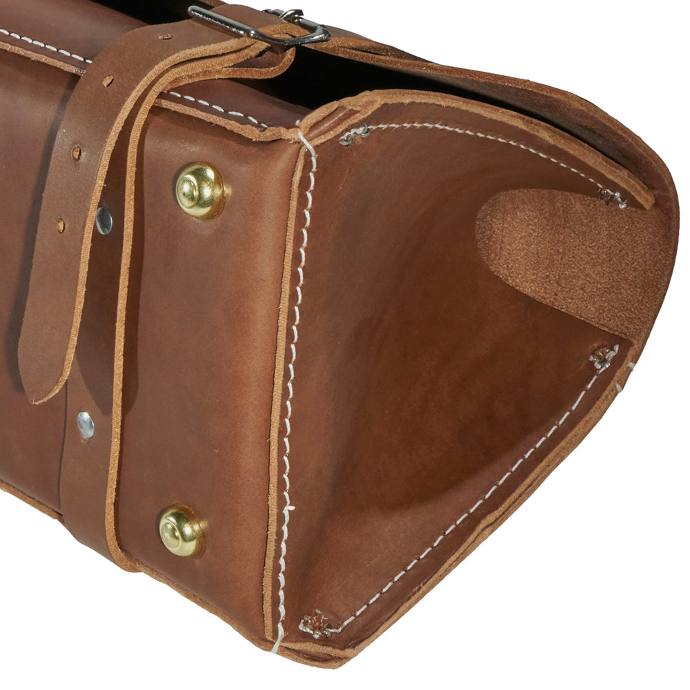 KLEIN TOOLS 5108 18 ツールバック Klein Tools Deluxe Leather Bag, 18-Inch 5108-18 - The Home Depot