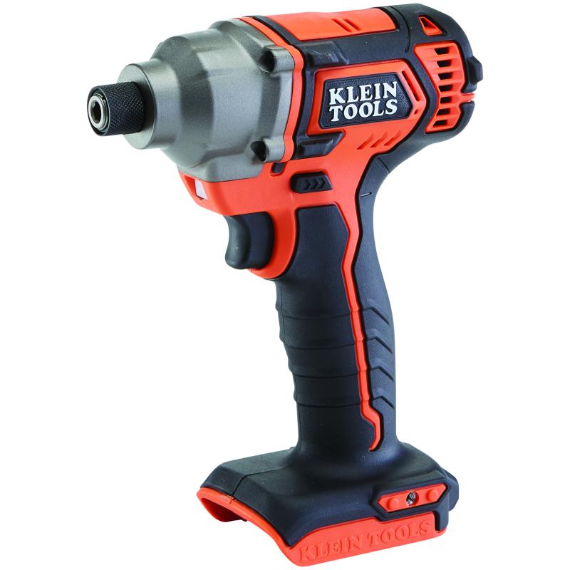 Klein Tools BAT20CD Battery-Operated Compact Impact Driver, 1/4-Inch Hex Drive, Tool Only
