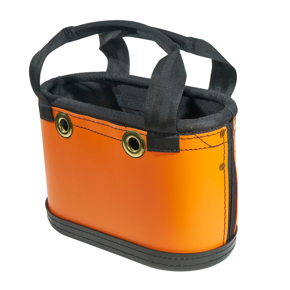 Klein Tools 5144HBS Hard Body Oval Bucket Orange/Black