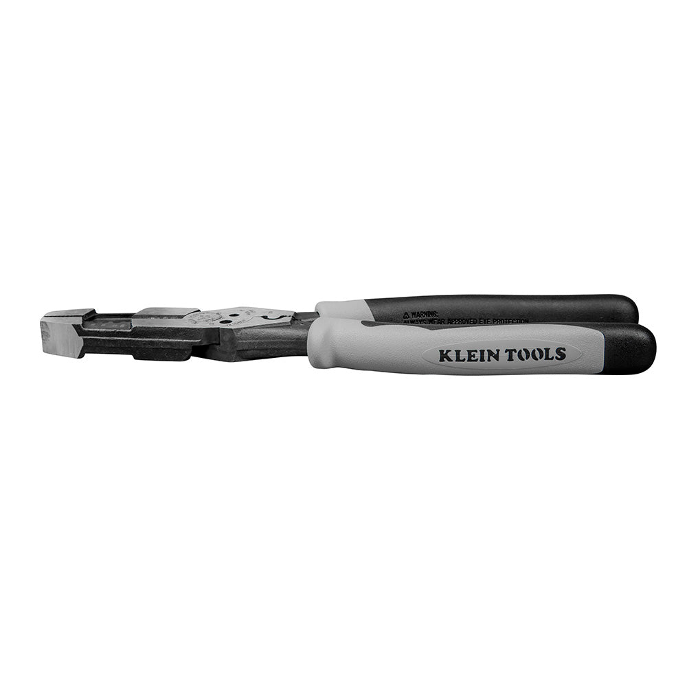 Klein Tools J215-8CR Pliers, Hybrid Multi Purpose Tool with Crimper, Bolt Shearing Holes and Stripper