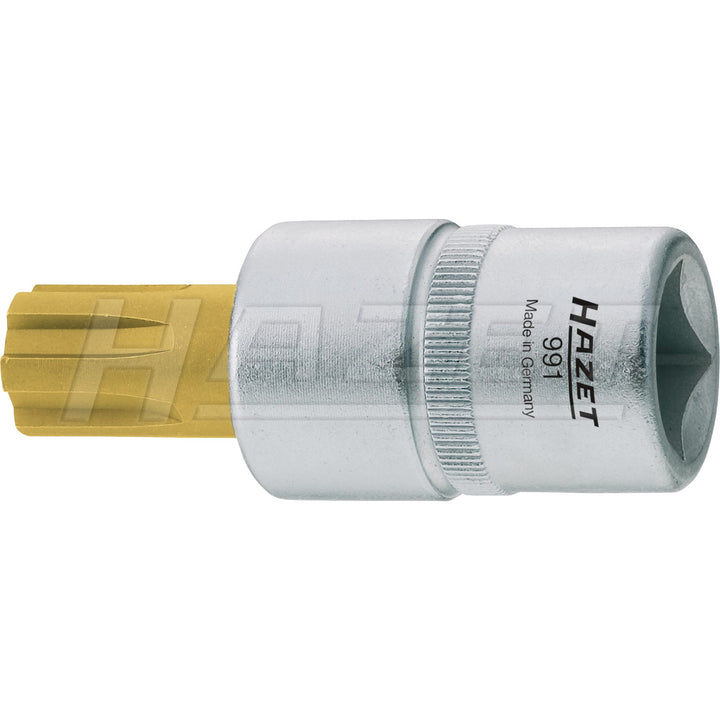 Hazet 991-8 M8 Ribe TiN Socket 1/2"