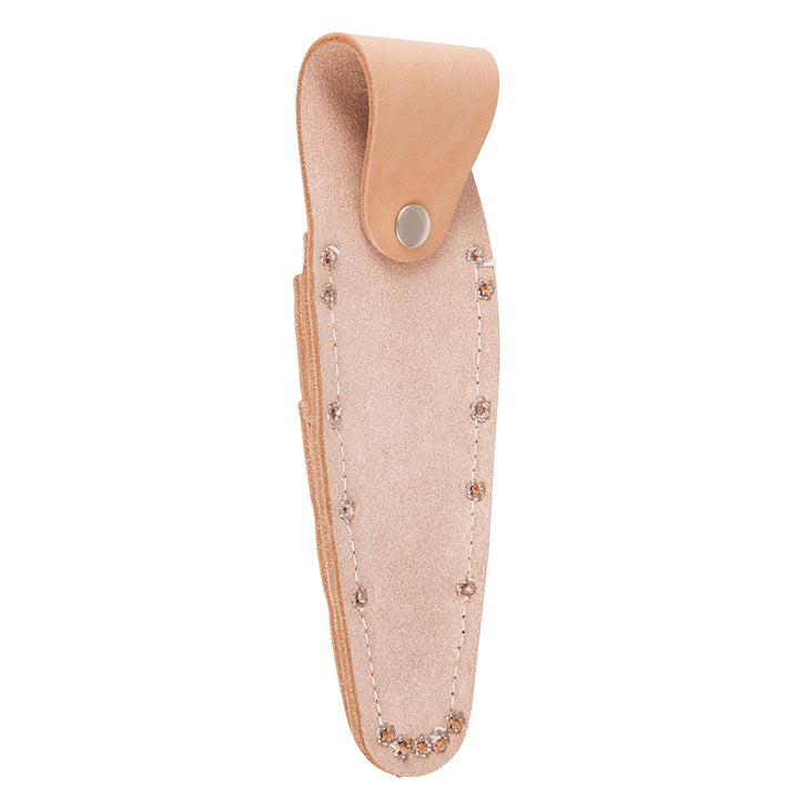 Heritage Cutlery H33 10 1/4'' Leather Tool Holster / Three Pocket Holds 10'', 11'' and 12''