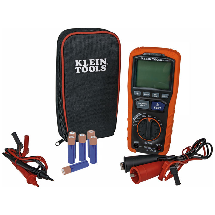 Klein Tools ET600 Insulation Resistance Tester
