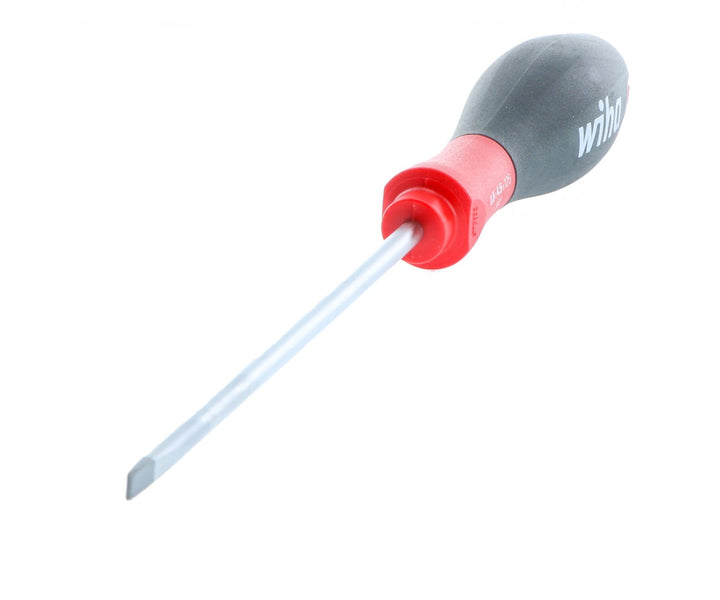 Wiha Tools 30211 SoftFinish Slotted Screwdriver, 4.5 mm x 125 mm