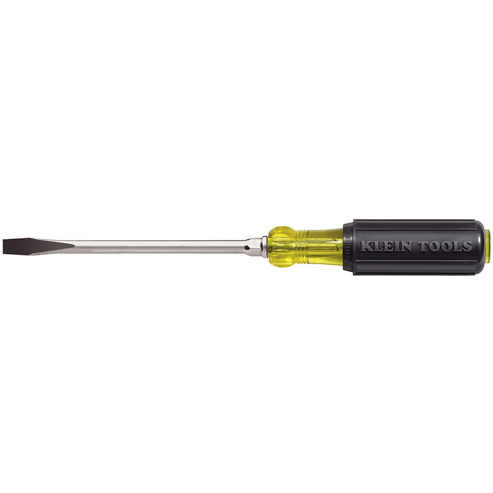 Klein Tools 602-8 3/8-Inch Keystone Tip Screwdriver, Cushion Grip, 8-Inch