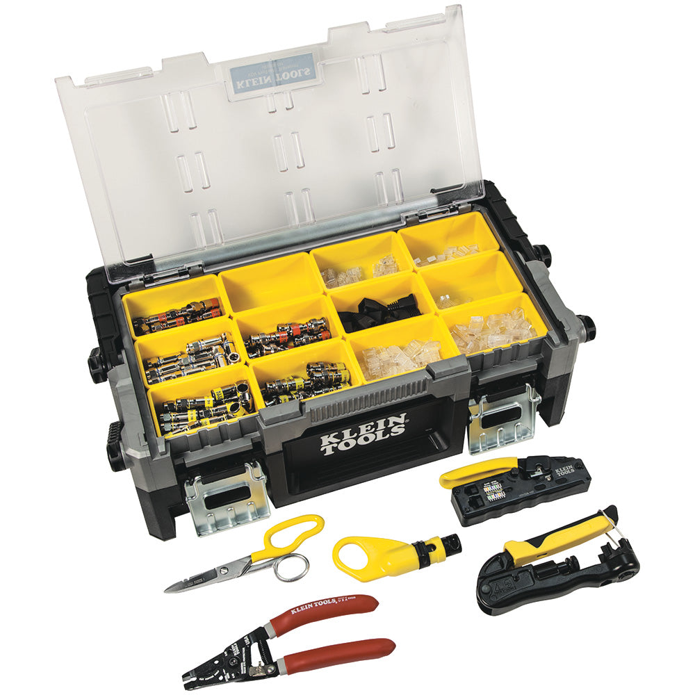 Klein Tools VDV001-833 VDV ProTech Data & Coaxial Kit