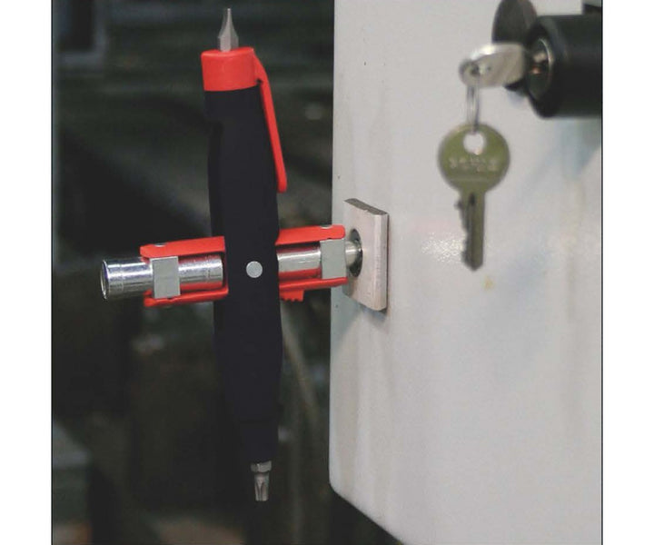 Wiha Tools 21105 Pen Style Control Cabinet Key Diecast Zinc, Polished Finish