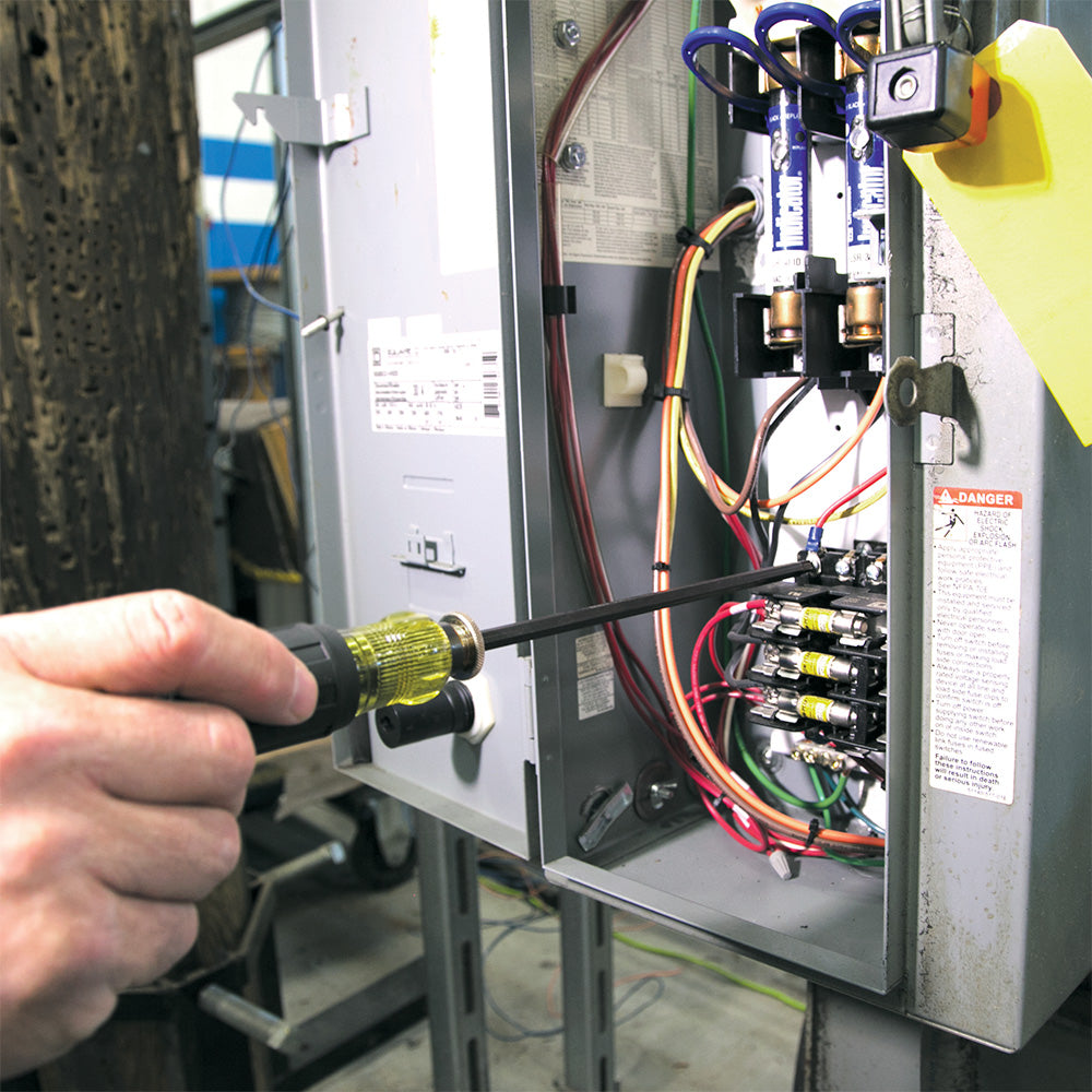 Klein Tools 32708 Adjustable Screwdriver, #1 and #2 Square