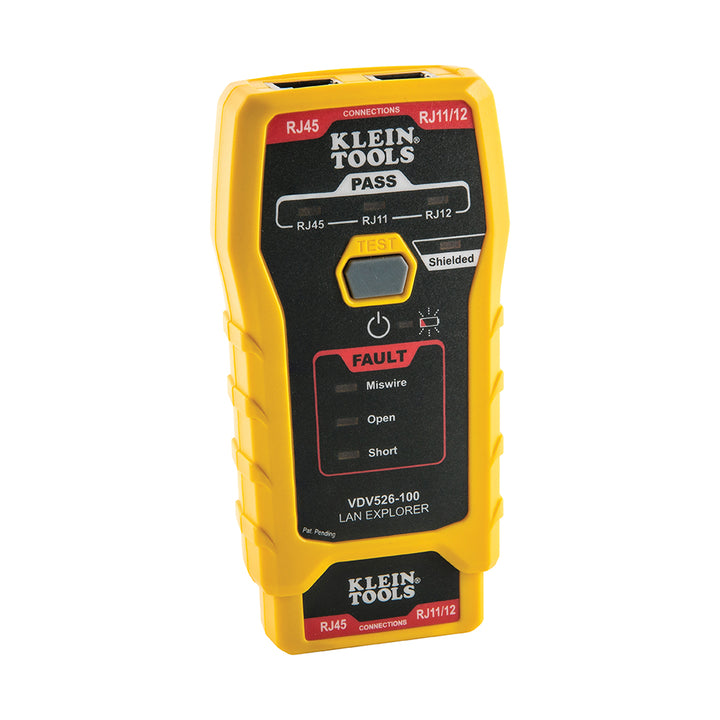 Klein Tools VDV526-100 LAN Explorer Data Cable Tester with Remote