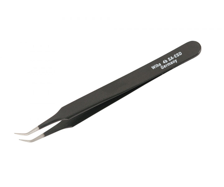 Wiha Tools 55539 ESD Safe Tweezers 4B SA