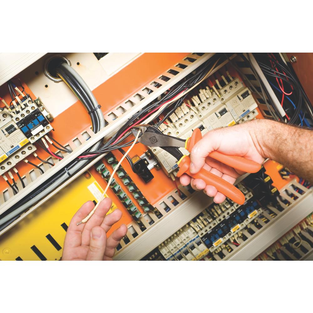 Greenlee 0251-08A-INS 8" Insulated Diagonal Cutting Pliers