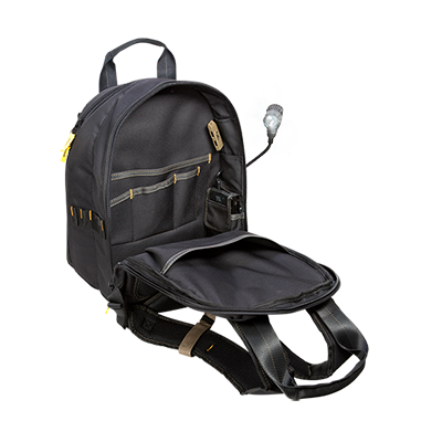 CLC ECPL38 E-CHARGE LIGHTED USB CHARGING TOOL BACKPACK