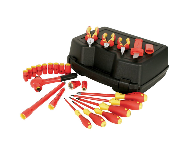 Wiha Tools 31592 3/8 inch Drive, Insulated Socket Set