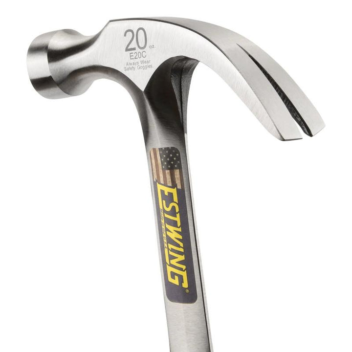 Estwing E16C 16 Oz Curve Claw Hammer With Leather Grip