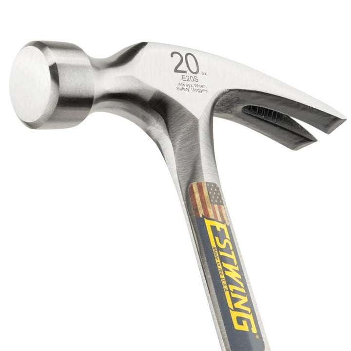 Estwing E16S 16 Oz Rip Claw Hammer With Leather Grip