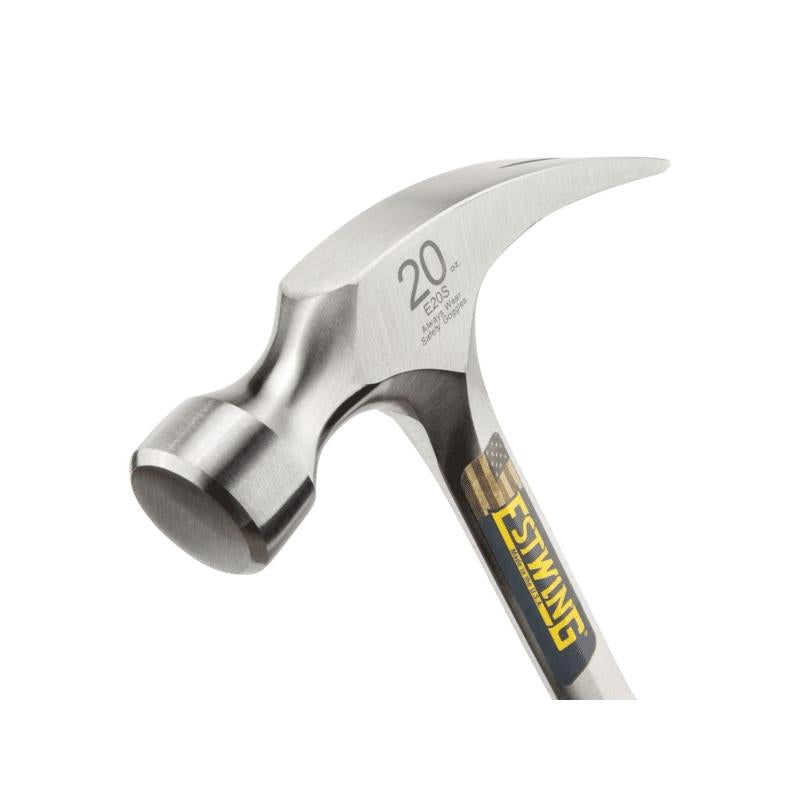 Estwing E12S Rip Claw Hammer With Leather Grip 12 Oz