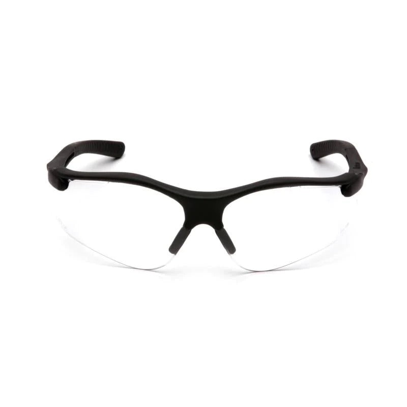 Pyramex SB3710D Fortress Clear Lens with Black Frame