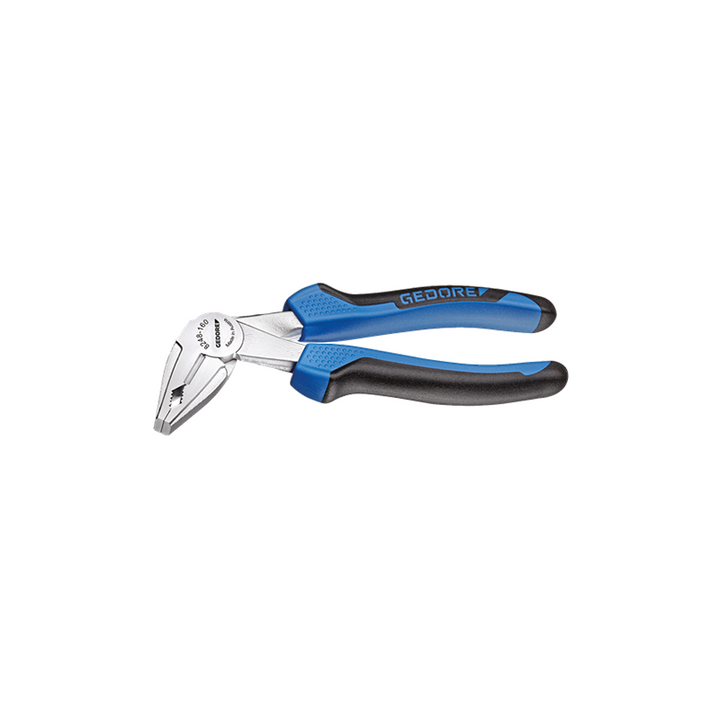 Gedore 2276585 8248-160 JC Combination pliers, angled, 160 mm