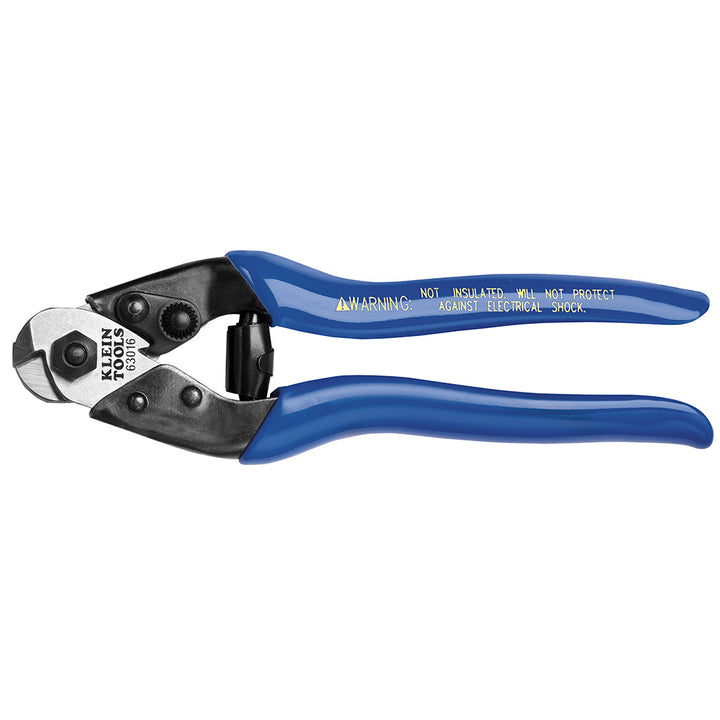 Klein Tools 63016 Heavy-Duty Cable Shears, Blue, 7 1/2-Inches