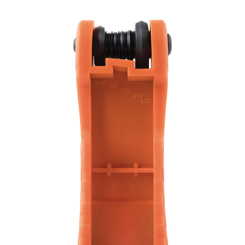 Klein Tools 70550 Pro Folding Hex Key Set 11 Fractional Inch Sized Ke Haus of Tools