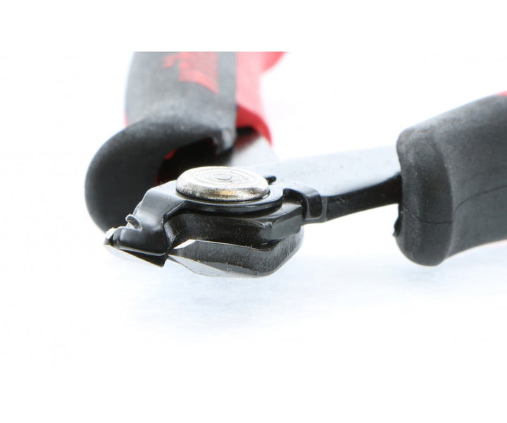 Wiha Tools 56825 Precision Electronic Diagonal Cutters, Wide Shape w/ Wire Holding Spring