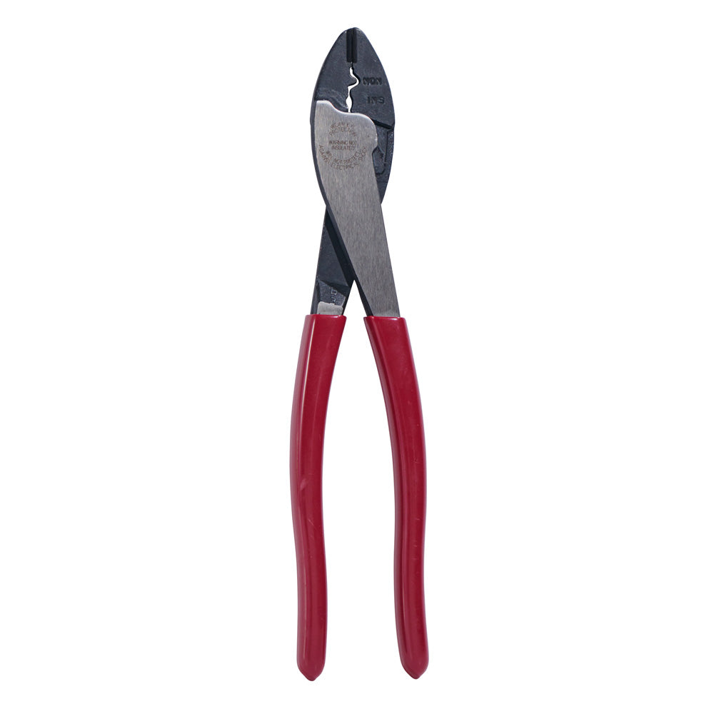 Klein Tools 1005 Crimping and Cutting Tool for Insulated and Non-Insulated Terminals, 9-3/4-Inch