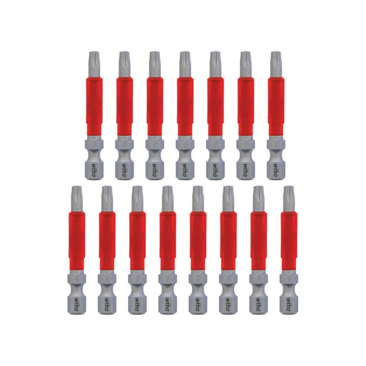 Wiha Tools 76652 Impact Power Bit T20x49 mm 15 Pieces