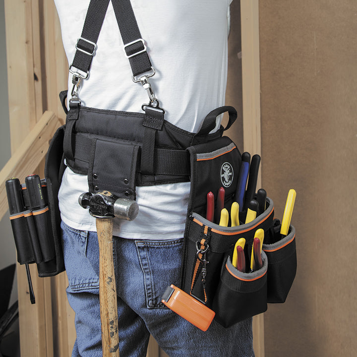 Klein Tools 55429 Tradesman Pro Electrician's Tool Belt, XL