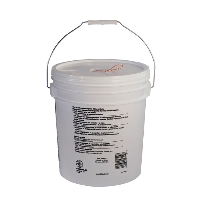 Klein Tools 56110 Poly Pull Line with Orange Tracer 6500'