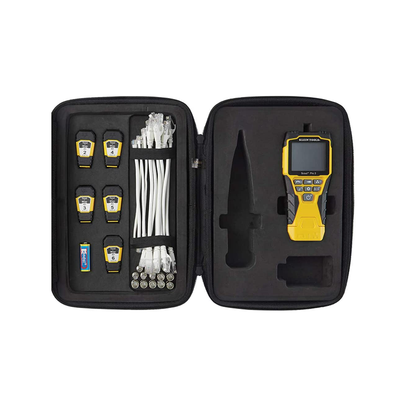 Klein Tools VDV770-125 Replacement Carrying Case for Scout Pro 3 Series Testers and Test + Map Remotes, Black