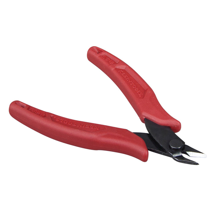 Klein Tools D275-5 Lightweight Flush Cutter, Up to 16 AWG, Grips Designed for Tool Control and Heat Treated For Durability