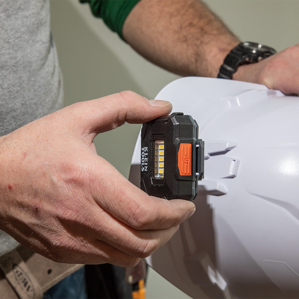 Klein Tools 56049 Rechargeable Light Array Headlamp w/ Strap, 260 Lumen, All-Day Runtime