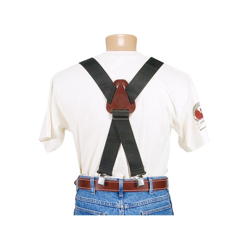 Occidental Leather 9020B Oxy Nylon Suspenders - Black