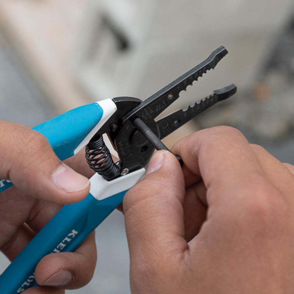Klein Tools K11095 Klein-Kurve® Wire Stripper / Cutter, 8-20 AWG