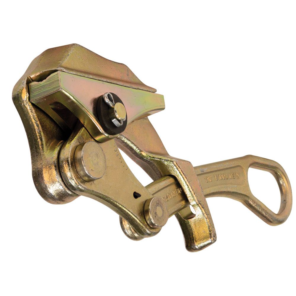 Klein Tools KT45005C Parallel Jaw Grip 4500 Series for Guy Strand, EHS, Coated Cable