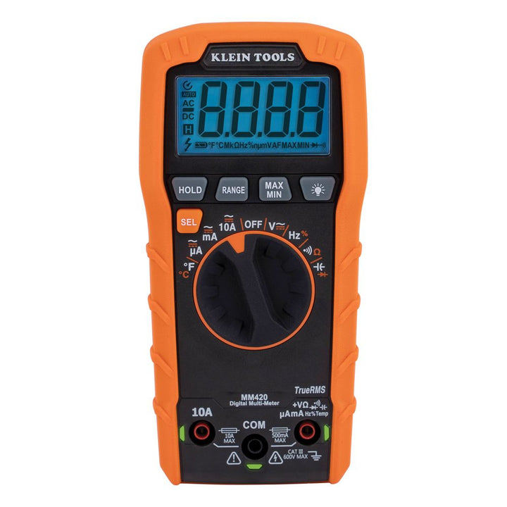 Klein Tools MM420 Digital Multimeter, Auto-Ranging TRMS Multimeter