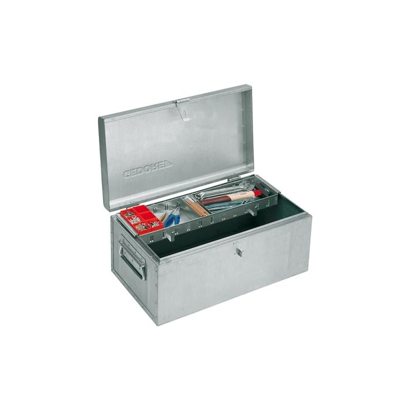 Gedore 6628280 1440 Z-70 Tool Box JUMBO, Zinc-Plated, 320x698x387 mm